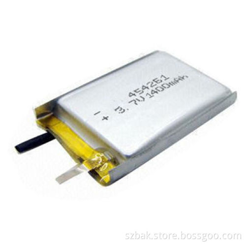 Lithium Polymer Battery, 3.7V, 1,400mAh for GPS/MP4/ Small Portable Devices